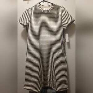 Member's Mark Black and White Striped Dress